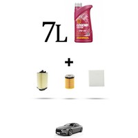 Hoffcar Set Service 3 Filter Und 7L ÖL FüR Infiniti Q60 2.0 T 155Kw Von