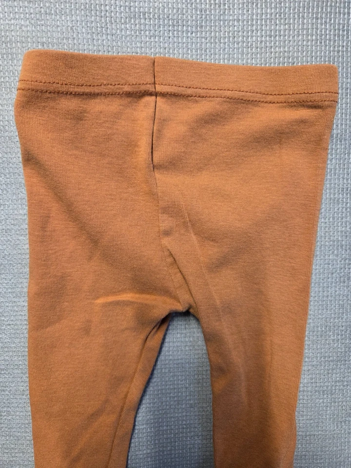 Pantalones unisex Petit Bateau bebé infantil talla 6M cintura elástica oxidada pantalones informales Foto 3 de 4