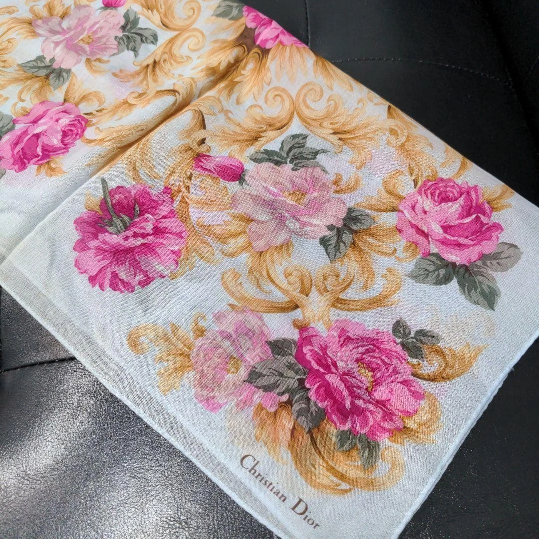 Mouchoir Christian Dior coton 47 cm 18