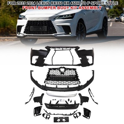 For 2023 2024 Lexus RX350 RX 450h To F Sport Style Full Front Bumper Body kit