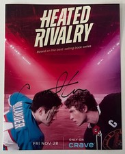 CONNOR STORRIE SIGNED AUTOGRAPH HEATED RIVALRY 8x10 PHOTO w/PROOF & COA