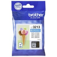 Brother Druckerpatrone LC-3213C Original Cyan LC3213C