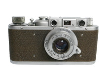 FED 1 Vintage 1940's Soviet Rangefinder Camera + 50mm/f3.5 Fed lens (No.49195)