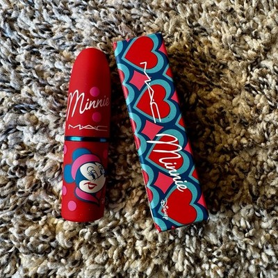 MAC X DISNEY MINNIE   LIPSTICK  *Minnie Woo*