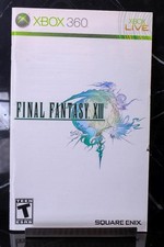 NO GAME- FINAL FANTASY XIII Authentic Instruction Book Manual Xbox 360