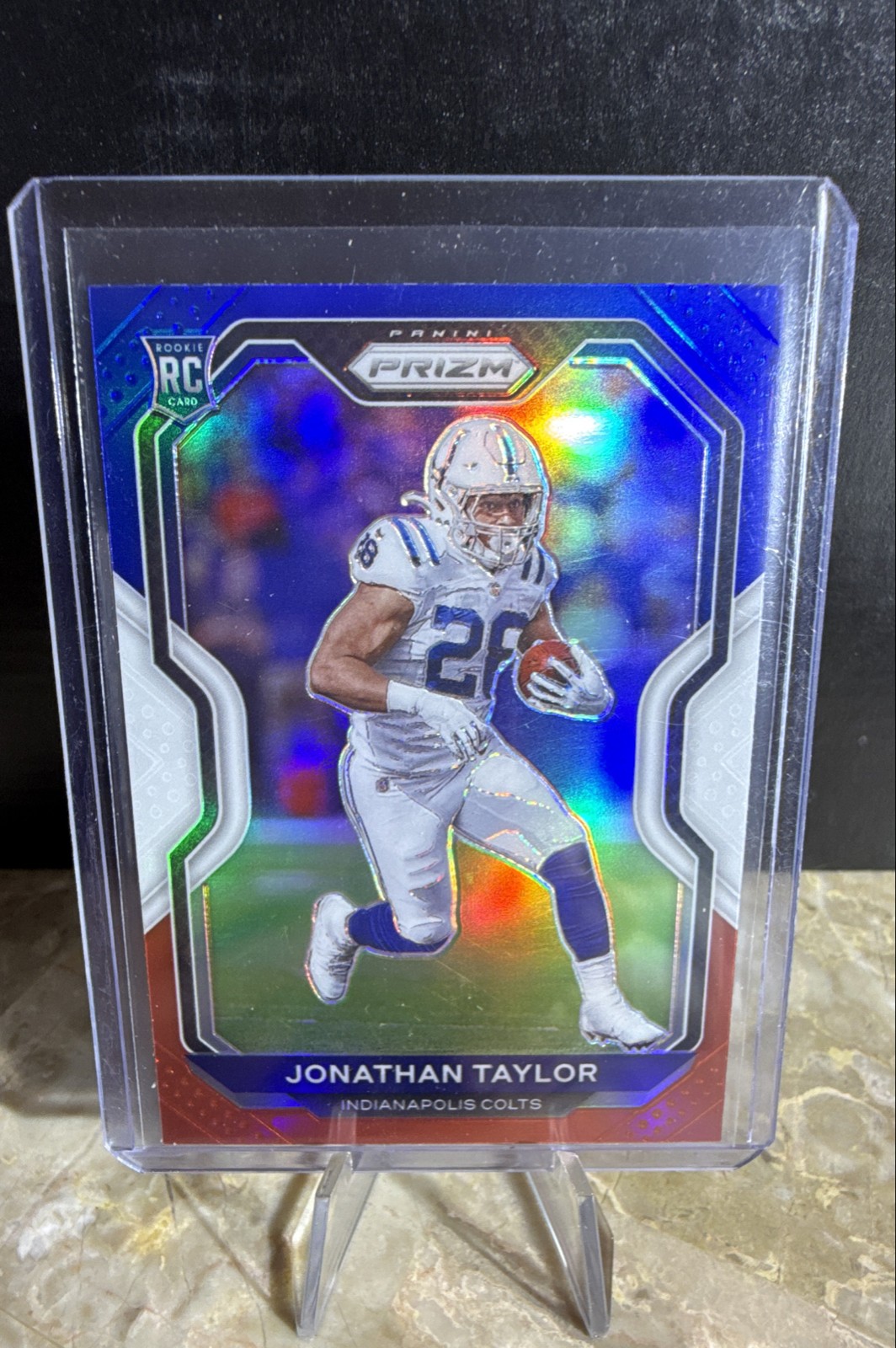2020 Panini Prizm Rookie Jonathan Taylor #332 Red White & Blue Prizm 💥🔥🔥💥