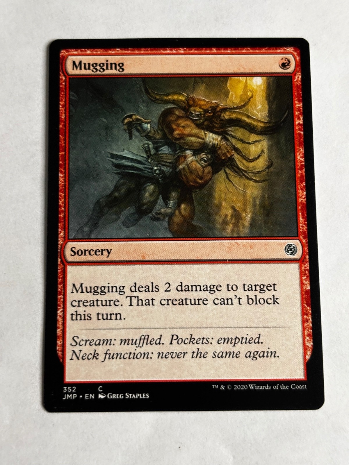 Mugging C Jumpstart 352 NM