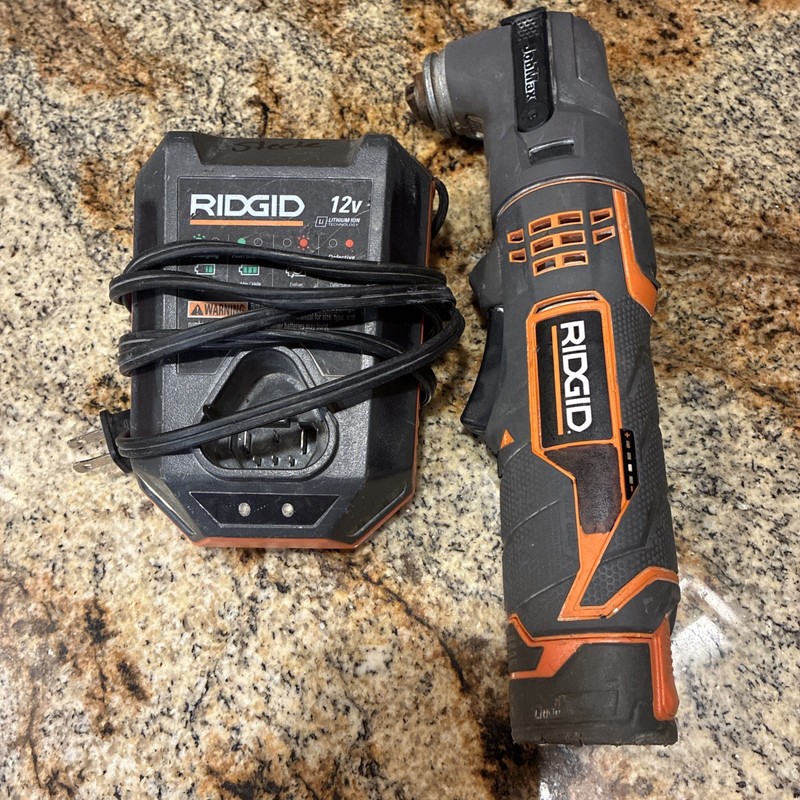 Ridgid JobMax 12V Multi-Tool  with Battery and Charger