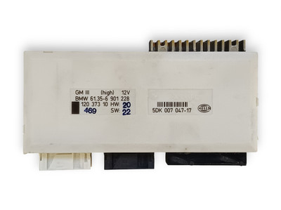 BMW E39 GM III Komfortsteuergerät 61.35-6901228 / 5DK007047-17   Grundmodul