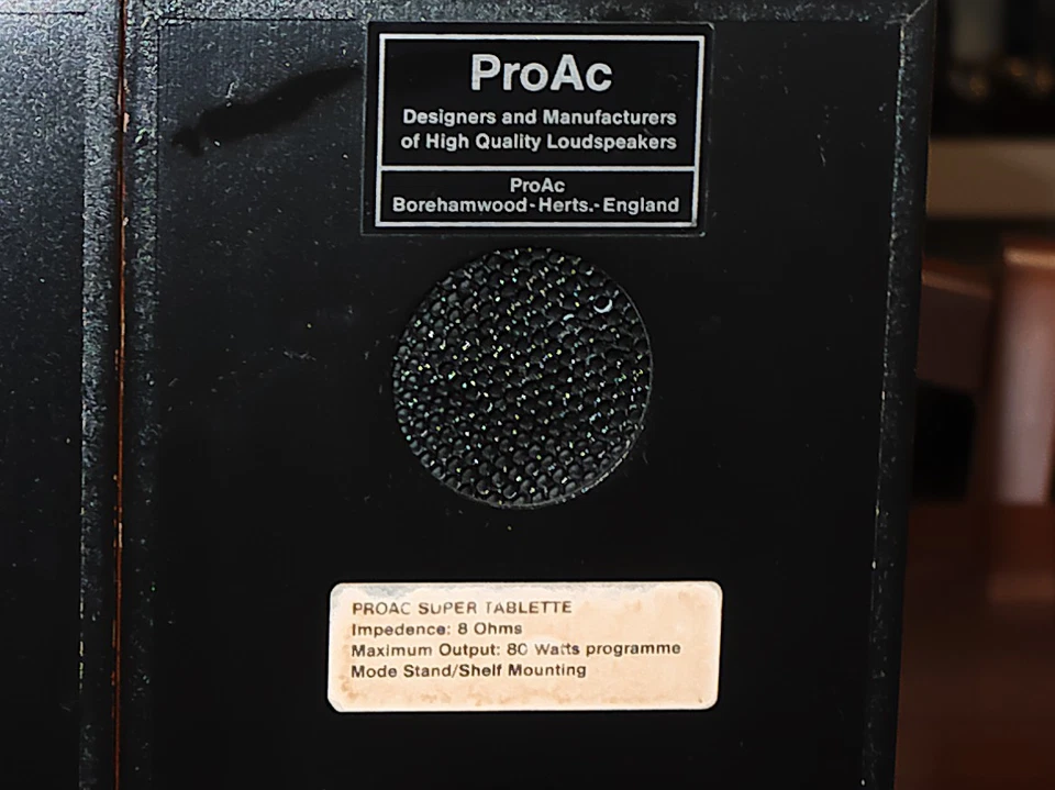 Diffusori da scaffale usati ProAc Super Tablette - Immagine 2 di 4