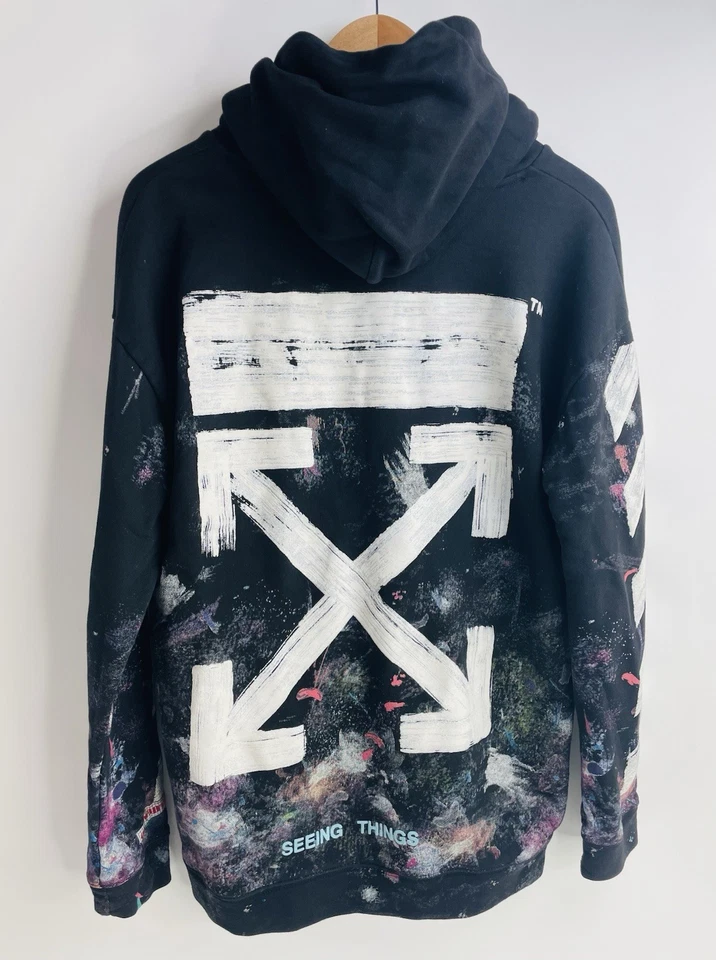 Auténticas flechas de goma galaxia 'Seeing Things' blanco roto artículos raros tamaño alterado Foto 3 de 4