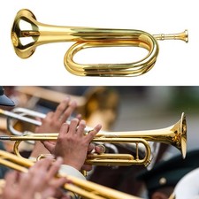 Trumpet Music Instrument Marching Bugle for Band Orchestra Stage