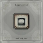 Geiger Edelmetalle 20 Gram .999 Fine Silver Original Square in Assay! LAST ONE!