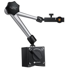 Neoteck Magnetstativ für Messuhr mit Zentralklemmung, 80 kg Zugkraft