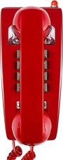 Sangyn Retro Wall Phones for Landline with Mechanical Ringer Corded Telephone Wa