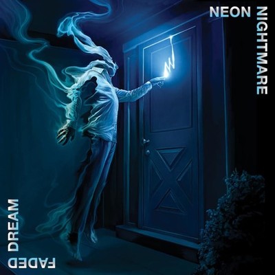 NEON NIGHTMARE - FADED DREAM ELECTRIC BLUE/AQUA BLUE CLOUDY VINYL - Vi - G3z