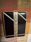Antique 1920s / 1930s S.O. Bigney Art Deco Two Tone Enamel Cigarette Card Case