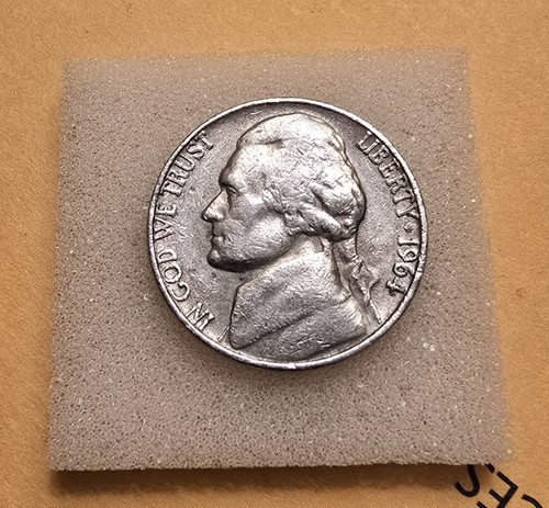 Extremely RARE!! 1964 D Jefferson Nickel - Error Coin - Picture 7 of 12