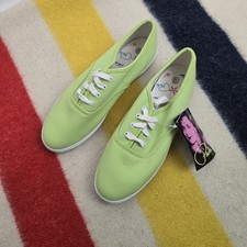 Vintage 1991 La Gear Paula Abdul Memorabilia NOS Neon Canvas Shoes Us W Sz 8.5