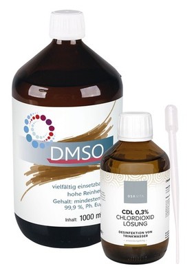 Sparset OSA VITA   CDL 0,3 % - anwendungsfertig und Kopp DMSO 99,9% Ph. Eur.