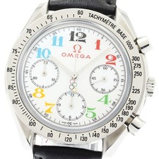 Omega OMEGA Speedmaster Olympic Time Race Chronograph Automatic Mens Watch 3836 Japan