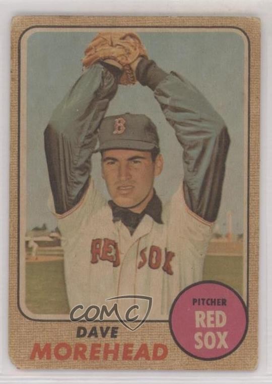 1968 Topps Venezuelan Dave Morehead #212 0xi1