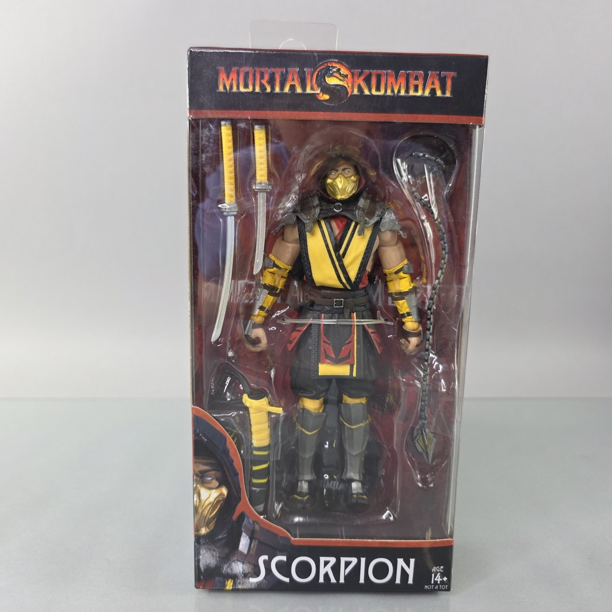 Mortal Kombat SCORPION Action Figure Original MK Game