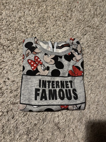 Sudadera Internet Famous Micky Y Minnie