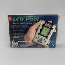 Excalibur Billiards Pool Electronic Hand Held Video Game LCD Travel