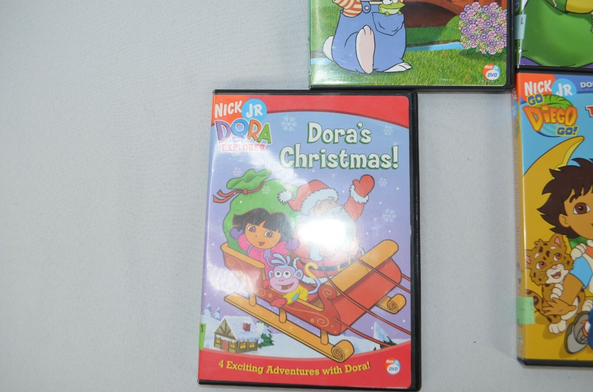 Nickelodeon Nick Jr DVD Lot Of 4 DVDs Dora Diego Max & Ruby