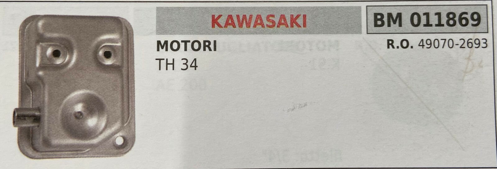 Ricambio Marmitta Kawasaki BM011869 Brumar | Pronta Consegna
