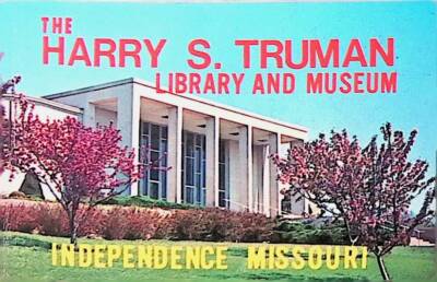  Harry S Truman Library Museum Independence Missouri Vintage Photo Book
