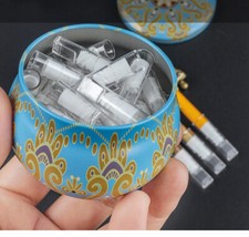 50PC/pot Tobacco Cigarette Holder Triple filtration Filter Holder Reduce Tar 8MM