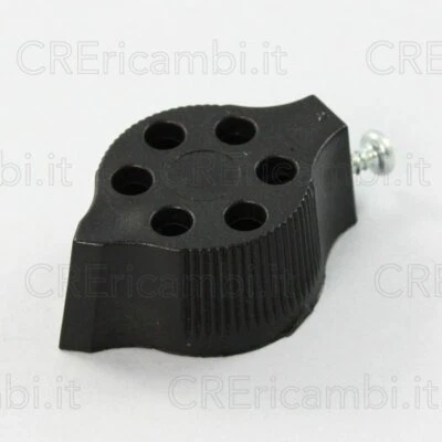 BIEFFE Manopola Regolazione Termostato Nera Originale Ferro Stiro