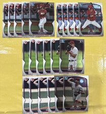 2023 Bowman Draft RIOS/REDFIELD/CLARK/MINACCI 1st Bowman  Lot x24 LA Angels
