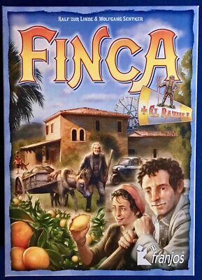 Finca - Kickstarter Edition + El Razul! Expansion & 8 Wood Mules {NEW-SHRINK}
