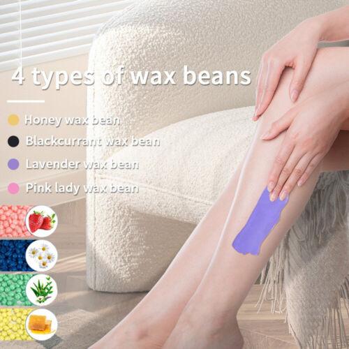 Professional Wax Heater Warmer Hair Removal Depilatory Waxing Kit + 400G Beans - Picture 4 of 14
