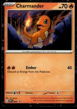 Charmander Cosmos Holo NM SVP Black Star Promo 047 Pokemon Card