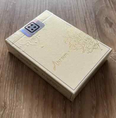 Aurum WHITE GOLD EDITION Spielkarten von Encarded - nur 500 hergestellt! SEHR SELTEN