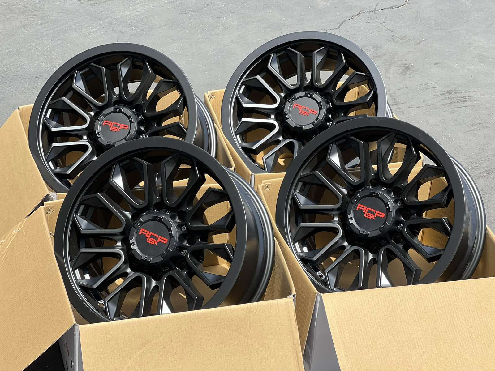 18" Wheels 18x9 8x165.1 Rims Dodge RAM 2500 3500 Chevy Silverado GMC Sierra HD eBay