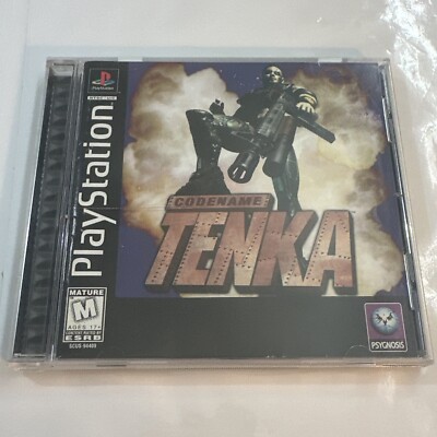 Codename: Tenka Ps1 (Sony PlayStation 1, 1997) CIB Complete Tested