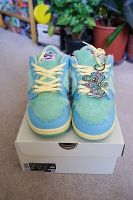 Verdy x Nike SB Dunk Low Pro Visty FN6040-400 Size 11.5  display picture 3