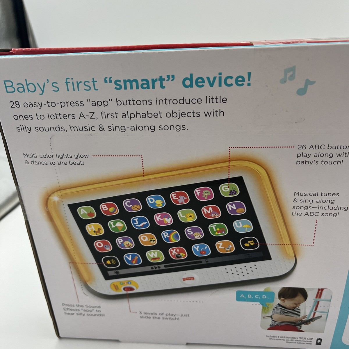 Toddler Toys Tablet Interactiva Musical Fisher Price Fisher Price