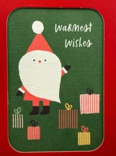 Papyrus Merry Christmas Cards Boxed  20 Warmest Wishes NIB+ Gold Seals $15