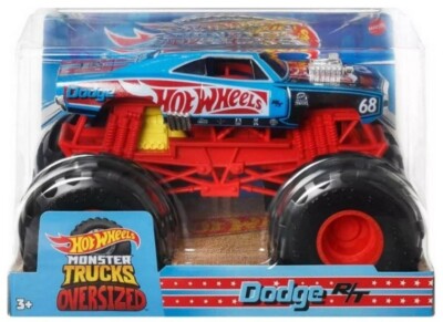 DODGE R/T  1:24 Monster Trucks Diecast Auto Cars Hot Wheels Vehicle Oryginal