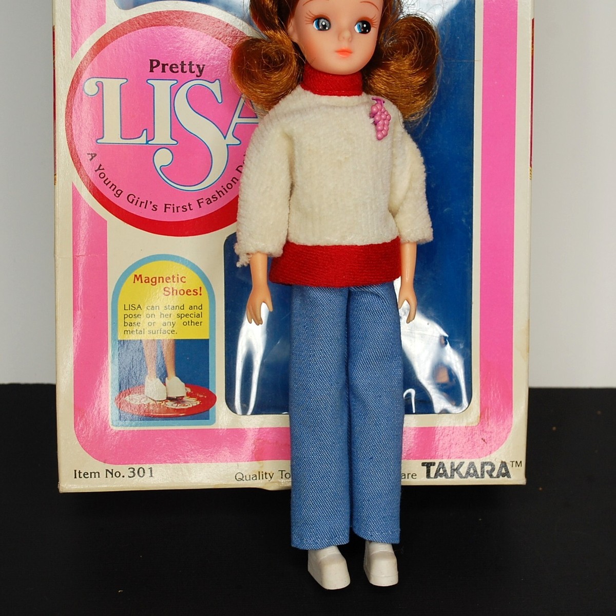 Rare Vintage Takara Pretty Lisa Licca Licca-Chan Doll 301 w/ Box