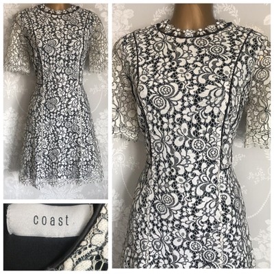 white lace holiday dress