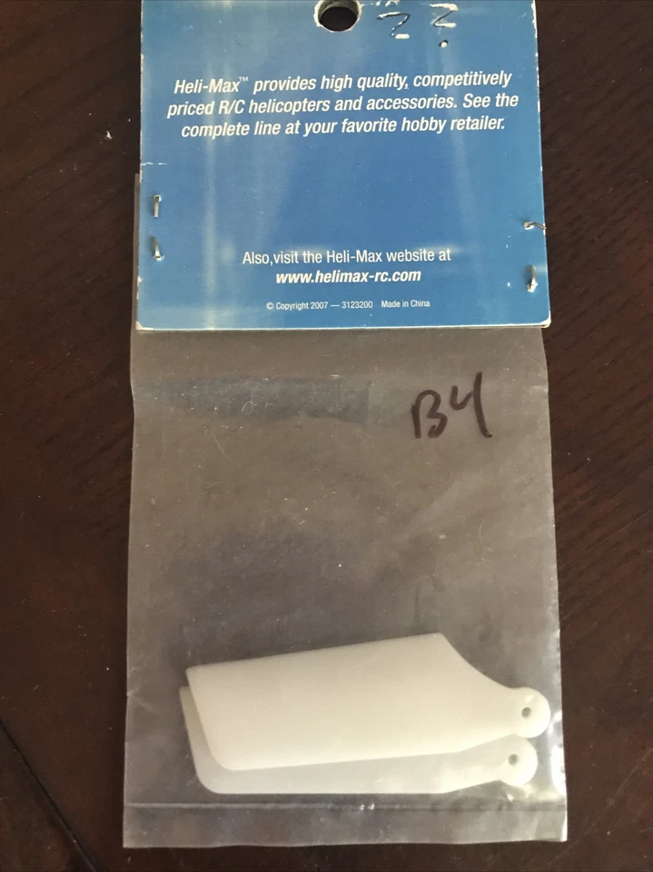 Heli-Max HMXE8426 palas de rotor de cola 55 mm hacha simétrica 400 3D Foto 3 de 4