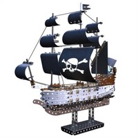Meccano Elite Pirate Ship Model Set Meccano Elite Pirate Ship Model Set