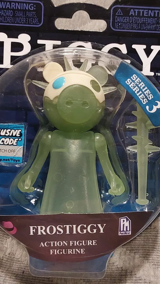 New Piggy Frostiggy Action Figure Series 3 Roblox Glow in the Dark